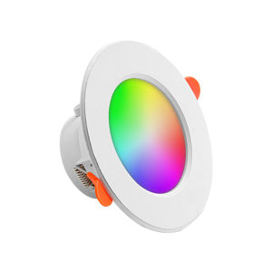 Energy-Efficient 10W Smart LED Round Panel Light with Bluetooth for Home Ceiling Lighting