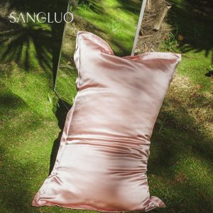 [Cool Feeling Skin Beauty and Sleep] Hyaluronic Acid Mulberry Silk Pillow Case Mulberry Skin-friendly Double-sided Silk Pillowcase Pair