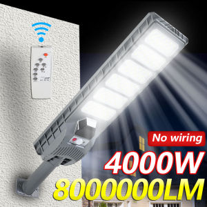 LED Outdoor Solar Light Solar Wall Lamp with Motion Sensor 4000W Super Bright Waterproof Light Garden Courtyard Street Spotlight