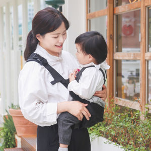 [Malang Honey] บอร์นบูนกระเป๋าอุ้มเด็ก3in 1 Gendongan Bayi/กระเป๋าสะพายดำ/เทา