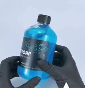 น้ำยาทำความสะอาด blue soap น้ํายาทําความสะอาดรอยสัก โฟมทําความสะอาดรอยสักสบู่สีฟ้าน้ํายาทําความสะอาดรอยสัก 40/500 มล. แบบโฟมพร้อมใช้ เช็ดออกง่ายกลิ่นหอมขนาด สาหร่ายสีฟ้า วัสดุสิ้นเปลวไฟ ทําความสะอาดผิวหลังการสัก เป็นหัวเชื้อผสมน้ำ