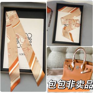 Khăn Choàng Lụa Nhỏ Thời Trang Cho Nữ Dây Thắt Lưng Dây Đeo Túi Phụ Kiện Trang Trí Khăn Choàng Cổ Họa Tiết Hình Học Lụa Nhân Tạo Trang Trí Mùa Hè