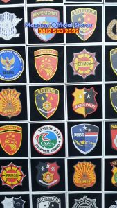 Logo BARESKRIM MABES RESERSE BRIMOB RESMOB JATANRAS PROPAM PAMINAL POLANTAS SABHARA Patch Emblem Prepet Perekat Velkro Badge Tactical Army