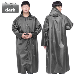 Raincoat Long Full Body Fashion Rainproof Outwear Poncho Men Female Adult Waterproof Outdoor Labor Protection One-Piece Single