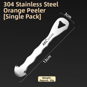 AKL | Stainless Steel Multi-Function Orange Peeler