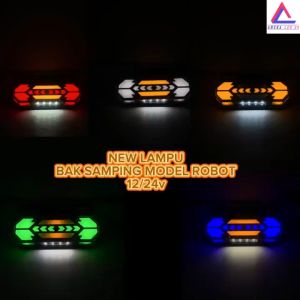 New lampu bak truck robot 12-24V
