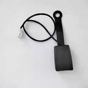 Colokan Lock Safety 190MM Seat Belt Stik Skop Stik Tangkai Kunci Colokan Safety Belt Sabuk Pengaman Universal Dengan Kabel Peringatan