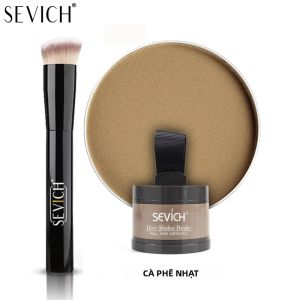 SEVICH Hairline Shadow Powder Dành Cho Nữ & Nam Chống Mồ Hôi Nước Chống Rụng Tóc Che Khuyết Điểm Hói Đầu Che Phủ 4G Kèm Cọ