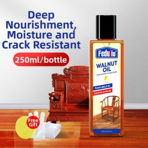 FEDUIIO | Walnut Oil Wood Furniture Care Wax Polish Essential Oil