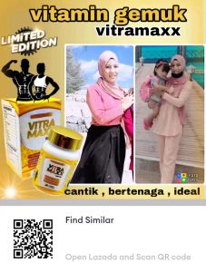 Vitamin Gemuk Badan Ubat Gemuk Vitamin Super Gemuk Vitramaxx