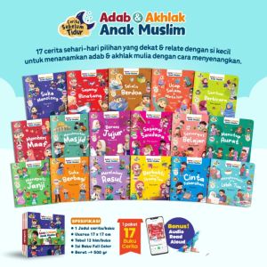 Buku Anak Cerita Sebelum Tidur Adab dan Akhlak Anak Muslim Ziyad Books