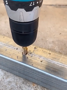 Professional 6PCs Titanium-Plated HSS Threading Kit | M3-M10 Straight Flute Taps + Hex Shank Drill Bits + Ratchet Wrench | Quick Change Screw Machine Tools