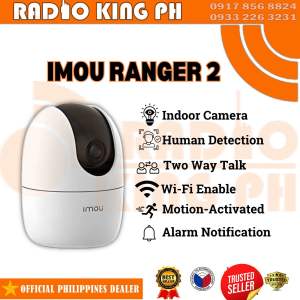 IMOU Ranger 2 Indoor Security Camera CCTV Camera Baby / Pet Monitor | 2-Way Audio | HUMAN DETECTION IP Camera