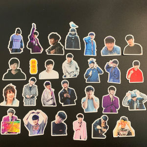 JJ Lin Stickers DIY Non-drying Adhesive Decals for Mobile Phone And Computer Decoration Creative Stationery Business Supplies