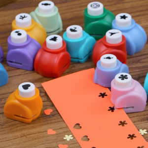 1/6Pcs Mini Scrapbook Punches Handmade Embossing Punch Set Hole Puncher for Cutting Paper DIY Card Craft Calico Printing Tools
