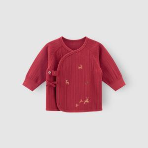 Baby Woolen Clothes Spring Autumn Newborn Infant Bottom Red Year Clothes Monk Clothes Cotton Modal Polyester Spandex Blend