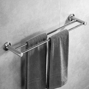 Tempat Handuk/Gantungan Handuk kamar mandi stainless anti karat panjang 60cm