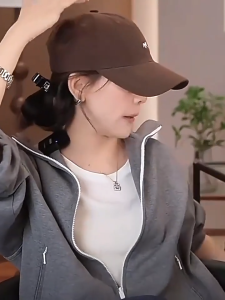 VINTLOOK หมวกเบสบอลจิ้งจอกปักแบบใหม่สำหรับทุกเพศมีสไตล์และป้องกันแสงแดด