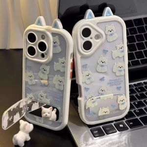 Butterfly Knot Phone Case Stand Protection for Apple 16Promax iPhone 13 12 Xiaomi 15 Honor 400 Huawei Mate70 Redmi K80 Reno14 Findx8