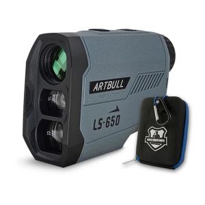 1000m Laser Rangefinder Hunting Outdoor 650m Golf Rangefinder Telescope with Flag-Lock Slope Adjusted Distance Meter