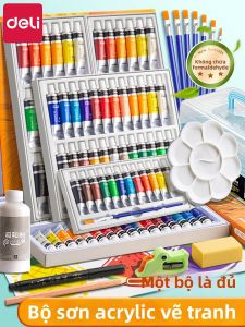 deli | Waterproof Sunscreen Fade-Resistant Kids Paint Set Washable Coloring