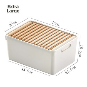 ZHIZHOU | Home Wardrobe Drawer Organizer Underwear Dividers Pants Storage Box