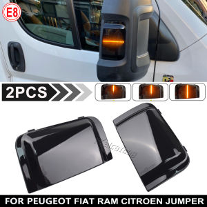 Dynamic Blinker Flasher Indicator LED Turn Signal Light For Peugeot Boxer Fiat Ducato Citroen Jumper Side Wing Rearview Mirror