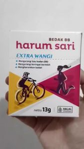 BEDAK BB HARUM SARI ISI 10 SACHET x 13 GRAM AIR MANCUR MENGHARUMKAN BADAN KETIAK
