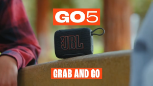 JBL Go5 Ultra-Portable With JBL Legendary Sound Ambient Edge Lighting JBL Speaker Waterproof & Drop-Proof Speaker