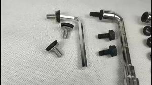 2PCS M8 Bicycle Bottom Bracket Axle Bolts MTB Road Bike Crank Screws Alan Cranksets Cycling Accessory Parts