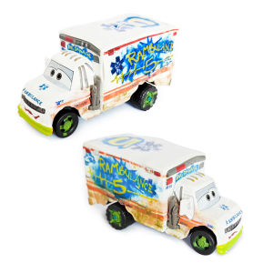 Takara Tomy | Disney Pixar Cars Toys Lightning McQueen Mr. Destroyer 1:55 Diecast Metal Alloy Collection Toy Car For Boy Kids Birthday Gifts
