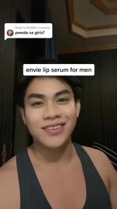 Lip Serum for Men Infused w/ Vit-E that Moisturizes and Protects Dry Chapped & Dark Lips