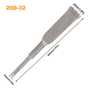 SDS Plus Shank Carbide Mortar Raking Bit Concrete Joint Removal Tool Thin Disc Shape 6-Cutter Tipped Design for Masonry Bric