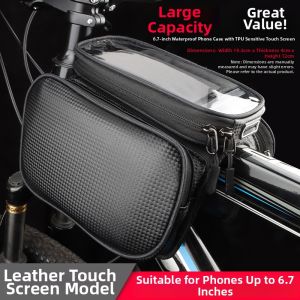 CHECHITULE | Waterproof Handlebar Saddle Bike Bag