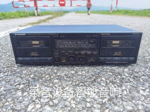 Original Pioneer CT-W530R Tape Deck Machine 220 Voltage Authentic Japanese Brand Home Audio Video Equipment