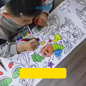 Drawing Color Paper Roll Creative Imagination with the Ultimate Extra Long Drawing and Coloring Roll ✨