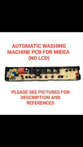 MD268 Midea Automatic Washing Machine PCB for Midea No LCD - Replacement Control Board for Washing Machines