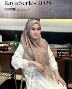 JILBAB RAYA SERIES 2025 BY JOURNEY SCARVES/ KERUDUNG JOURNEY MOTIF TERBARU EDISI LEBARAN