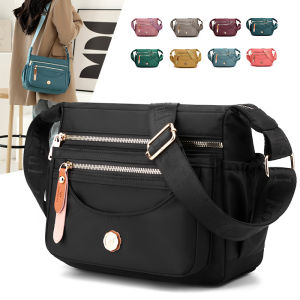 【Cáo Nhiều màu sắc】 Túi đoe chéo cho nữ đeo vai nhiều túi Túi Đeo Chéo không thấm nước Hàn Quốc 9 màu để lựa chọn