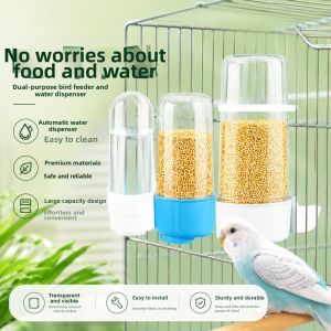 LOMCEFA | Automatic Bird Feeder Drinking Water Dispenser