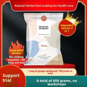 YAOCHEN | Herbal Foot Soak Pack with Mugwort Red Flower Ginger Sichuan Pepper for Men and Women