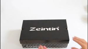 Zeintin - Sepatu Pria Casual Formal Bahan Kulit Full Hitam AJ