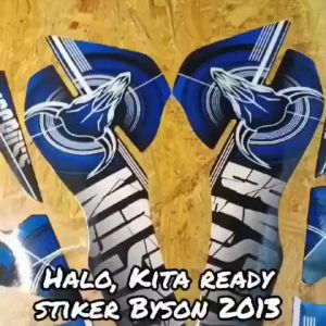 Stiker Striping Standar Ori BYSON 2013: Terlaris & Termurah
