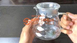 Coffee Server V60 Glass 600 ml Gelas Teko Kaca Size 02 Serve Penyaji Seduhan Kopi Dan Teh Manual Brew
