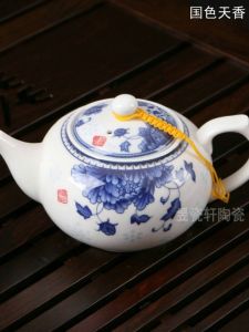 ชุดชาเซรามิกขนาดเล็ก ชุดชาจีนโบราณ ชุดชาสำหรับใช้ในบ้าน ชุดชาสำหรับร้านชา ชุดชาเซรามิกสีขาว ชุดชาจีนโบราณ