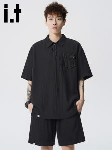 izzue | Linen Blend Leisure Mens Summer Suit