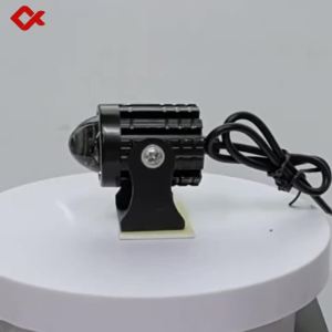 LED Mini Motorcycle Spotlight IP67 Waterproof Adjustable Driving Fog Auxiliary Work Light Aluminum Alloy Heat Dissipation Lamp