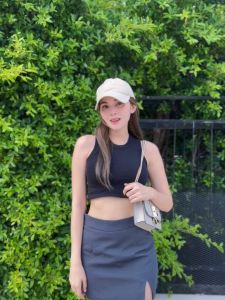 🌈 MesubShop 🌈 เสื้อกล้าม ไหมพรม 🦁 ใส่แมตช์กับกระโปรง กางเกงก้เริ่ดค่า เสื้อครอป Y2K ผ้านิ่ม ยืดเยอะ ครอป รุ่น หมูหยอง ผู้ใช้จำกัด 30-40 ชุด