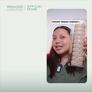 PROMO GUNCANG!!! WARDAH Colorfit 5D Blur Cloud Cushion Matte Finish Tahan Lama Hingga 18 Jam Menyamarkan Pori  Tekstur Wajah Menyatu Dengan Kulit