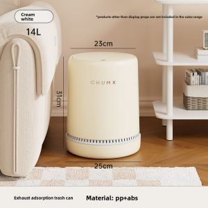 CHUMX | Auto-Sensing Lidded Trash Can Home